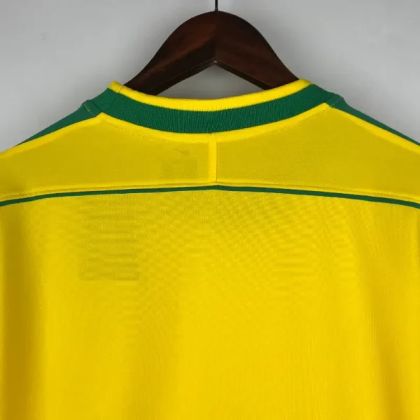 1998 Brazil Long Sleeve Jersey retro kit - Image 7