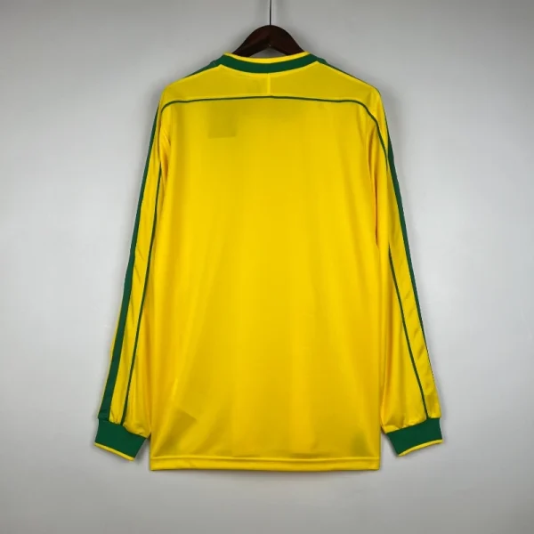 1998 Brazil Long Sleeve Jersey retro kit - Image 8