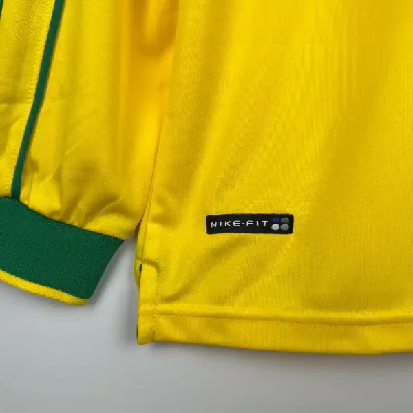 1998 Brazil Long Sleeve Jersey retro kit - Image 5