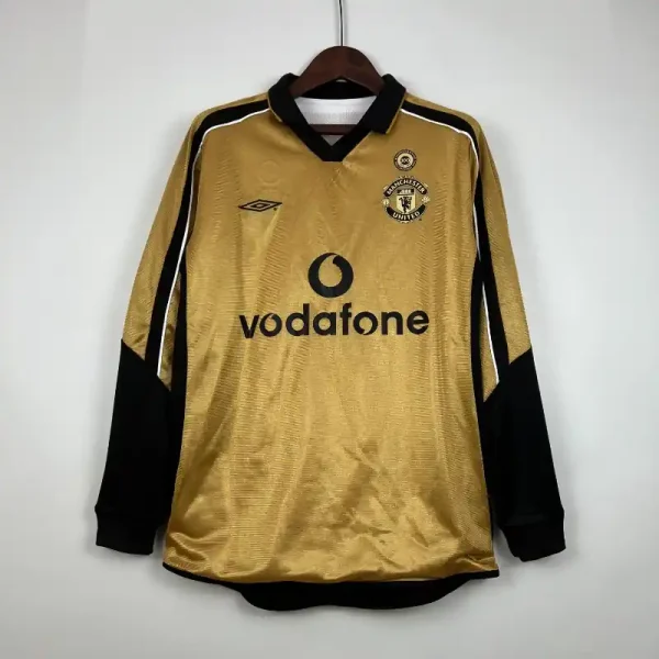 2001-2002 Long Sleeve Manchester United100th Anniversary Soccer retro kit - Image 17