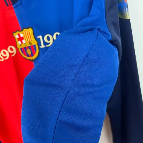 Barcelona Long Sleeve Parana 100th Anniversary Soccer retro kit - Image 6