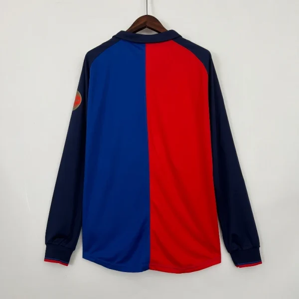 Barcelona Long Sleeve Parana 100th Anniversary Soccer retro kit - Image 8