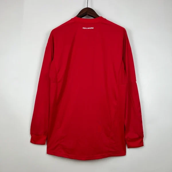 2011-2012 Long Sleeve Real Madrid Third retro kit - Image 9