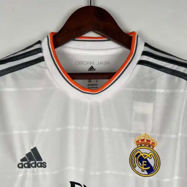 2013-2014 Long Sleeve Real Madrid Jersey retro kit - Image 6