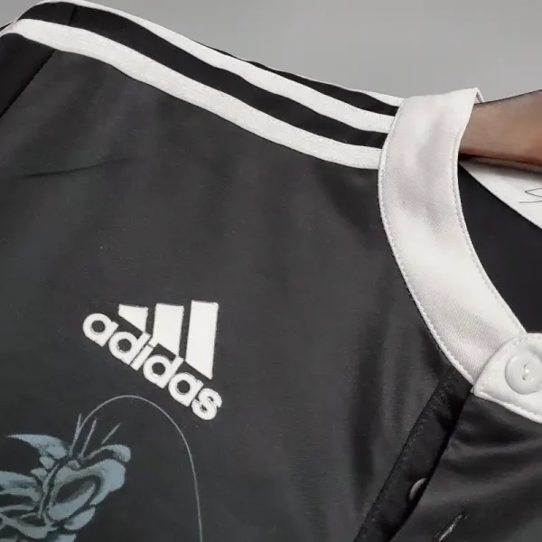 2014-2015 Long Sleeve Real Madrid Third retro kit - Image 3