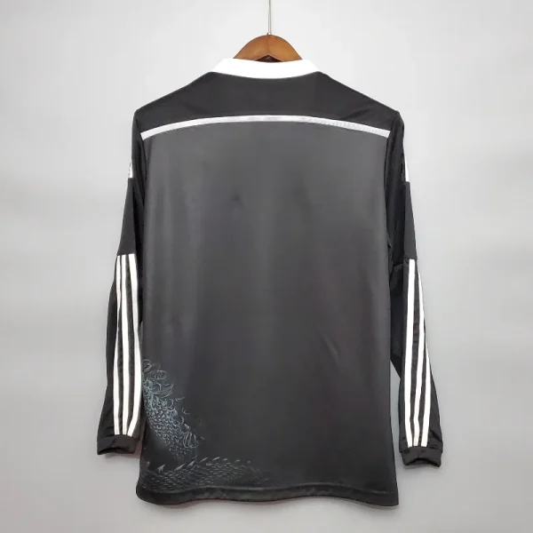 2014-2015 Long Sleeve Real Madrid Third retro kit - Image 8