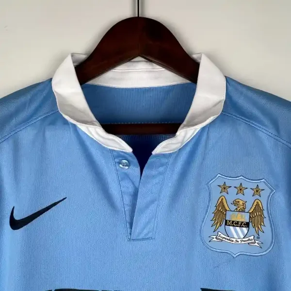 2015-2016 Manchester City Jersey retro kit - Image 4