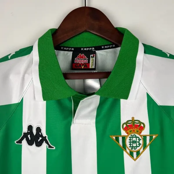 2000-2001 Real Betis Jersey retro kit - Image 4