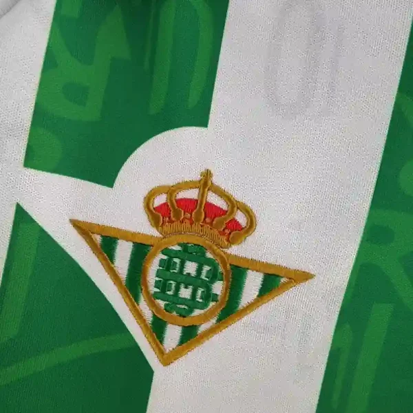 1994-1995 Real Betis Jersey retro kit - Image 8