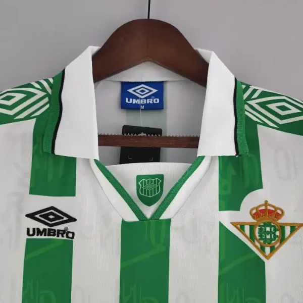 1994-1995 Real Betis Jersey retro kit - Image 4