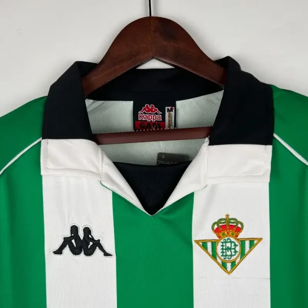 1998-1999 Real Betis Jersey retro kit - Image 4