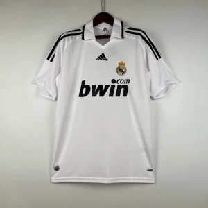 2008-2009 Real Madrid Jersey retro kit