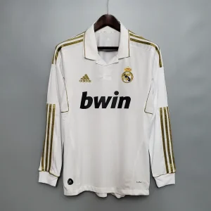 2011-2012 Real Madrid Long Sleeve Jersey retro kit