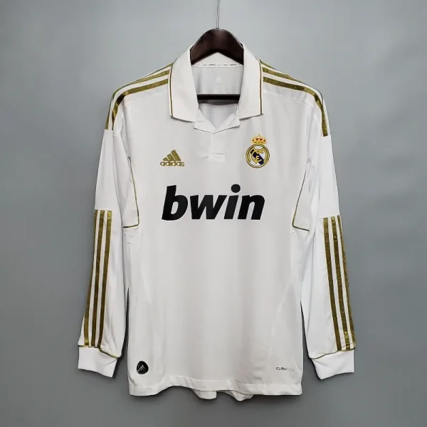 2011-2012 Real Madrid Long Sleeve Jersey retro kit