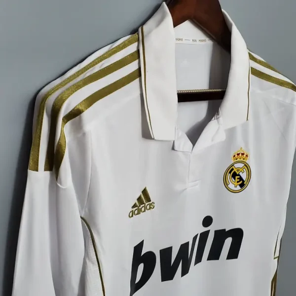 2011-2012 Real Madrid Long Sleeve Jersey retro kit - Image 4