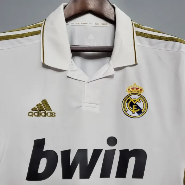 2011-2012 Real Madrid Long Sleeve Jersey retro kit - Image 5