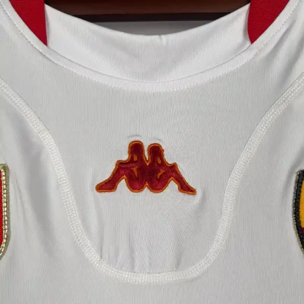 2001-2002 Roma Jersey retro kit - Image 3