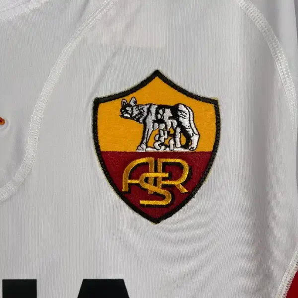2001-2002 Roma Jersey retro kit - Image 4