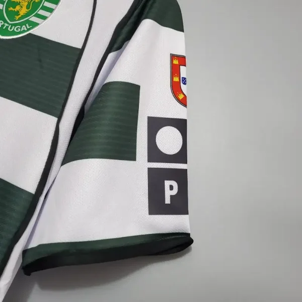 2001-2003 Sporting Lisbon Jersey retro kit - Image 4