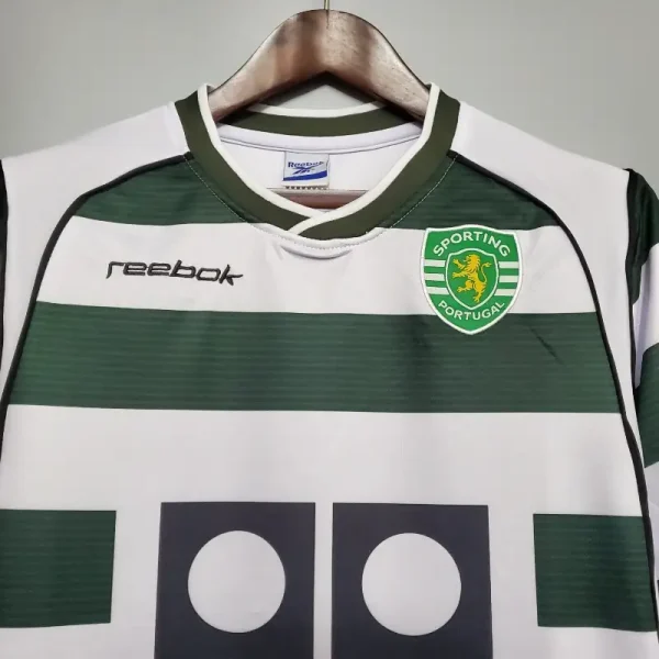 2001-2003 Sporting Lisbon Jersey retro kit - Image 5