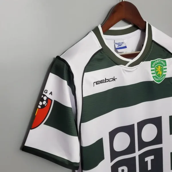 2001-2003 Sporting Lisbon Jersey retro kit - Image 6