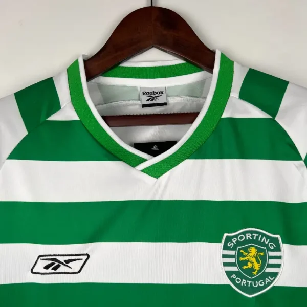 2003-2004 Sporting Lisbon Jersey retro kit - Image 4