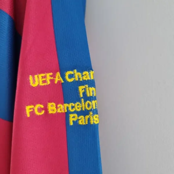 2005-2006 Barcelona Long Sleeve Jersey retro kit - Image 4