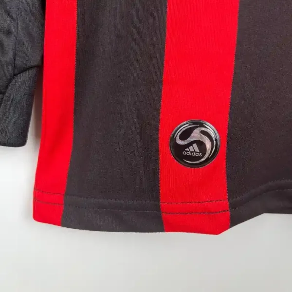 2008-2009 AC Milan Long Sleeve Jersey retro kit - Image 5