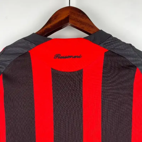 2008-2009 AC Milan Long Sleeve Jersey retro kit - Image 7