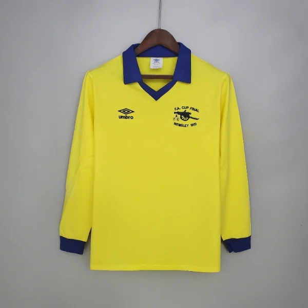 1971-1979 long sleeve Arsenal Jersey retro kit
