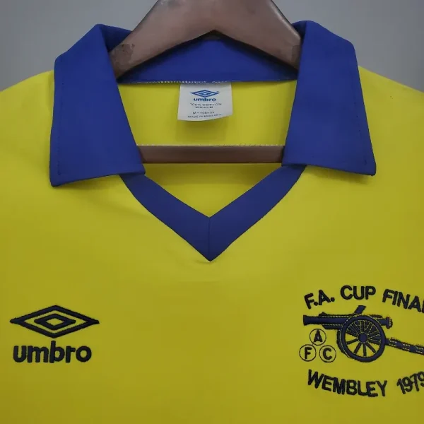 1971-1979 long sleeve Arsenal Jersey retro kit - Image 6