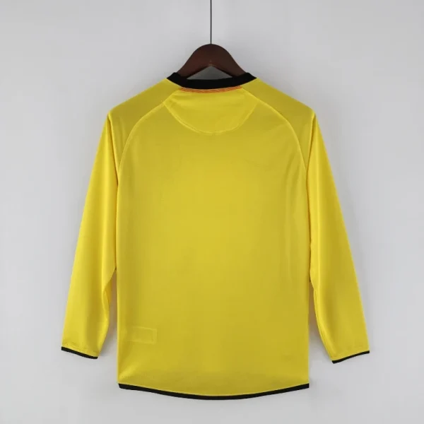 2008-2009 Long Sleeve Barcelona Jersey retro kit - Image 2