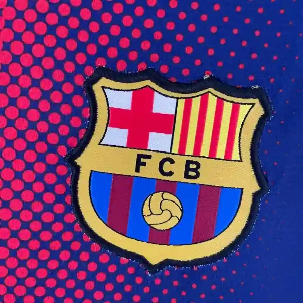 2012-2013 Long Sleeve Barcelona Jersey retro kit - Image 10