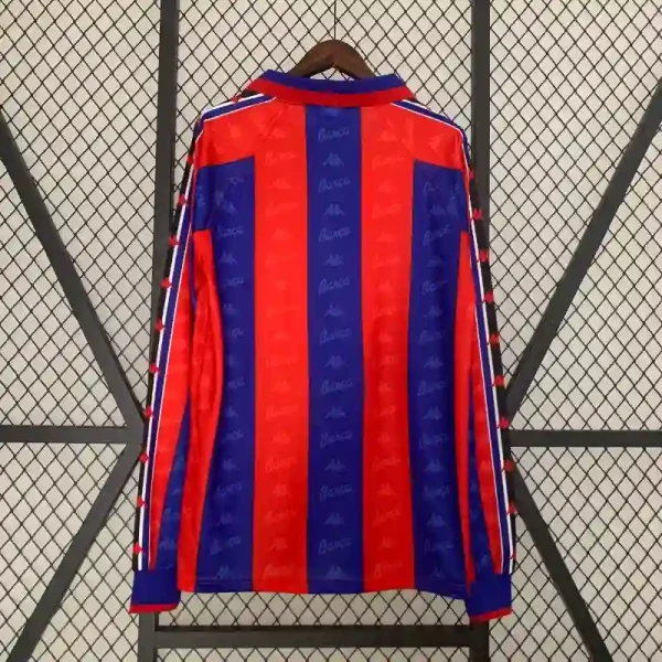 1996-1997 Barcelona Long Sleeve Jersey retro kit - Image 8