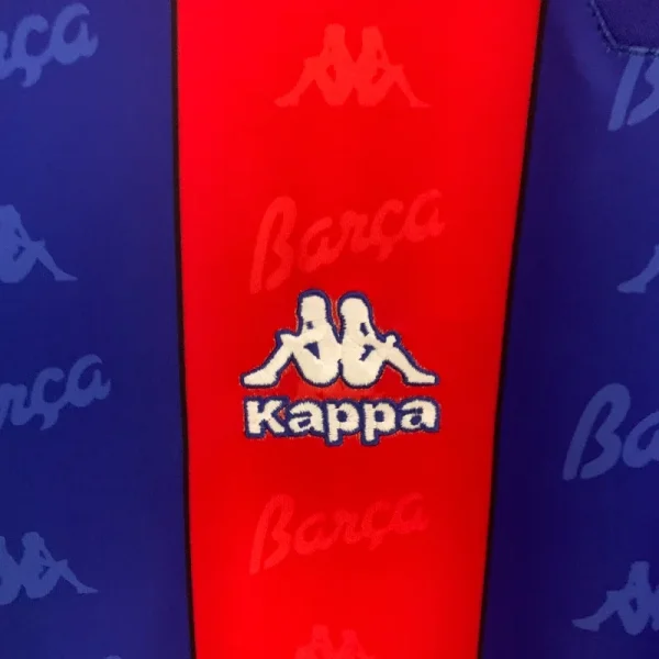 1996-1997 Barcelona Long Sleeve Jersey retro kit - Image 2
