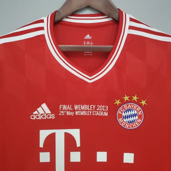 2013-2014 Long Sleeve Bayern Munich League retro kit - Image 7