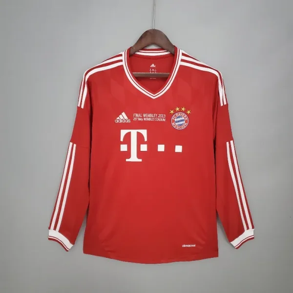 2013-2014 Long Sleeve Bayern Munich League retro kit