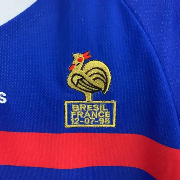 1998 Long Sleeve France Jersey retro kit - Image 4