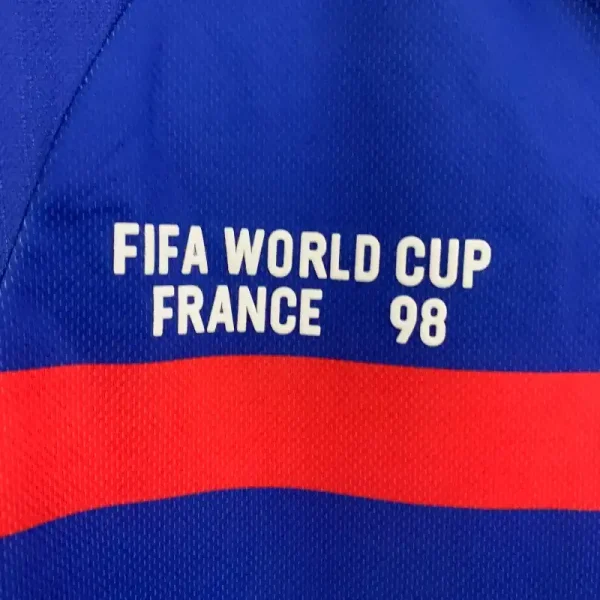 1998 Long Sleeve France Jersey retro kit - Image 2