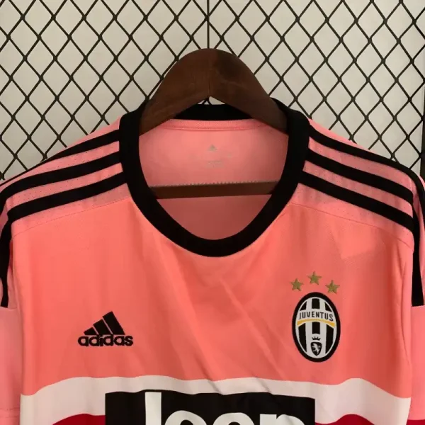 2015-2016 Long Sleeve Juventus Jersey retro kit - Image 4