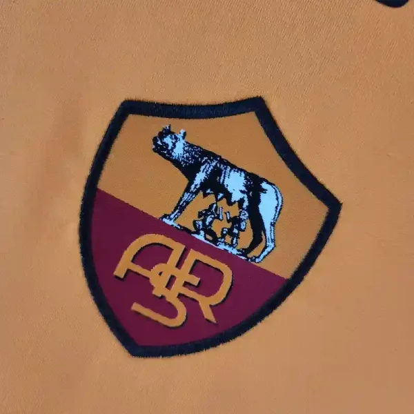 2005-2006 Long Sleeve Roma Jersey retro kit - Image 5
