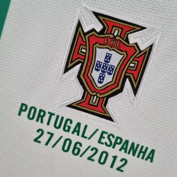 2012 Portugal Long Sleeve Jersey retro kit - Image 3