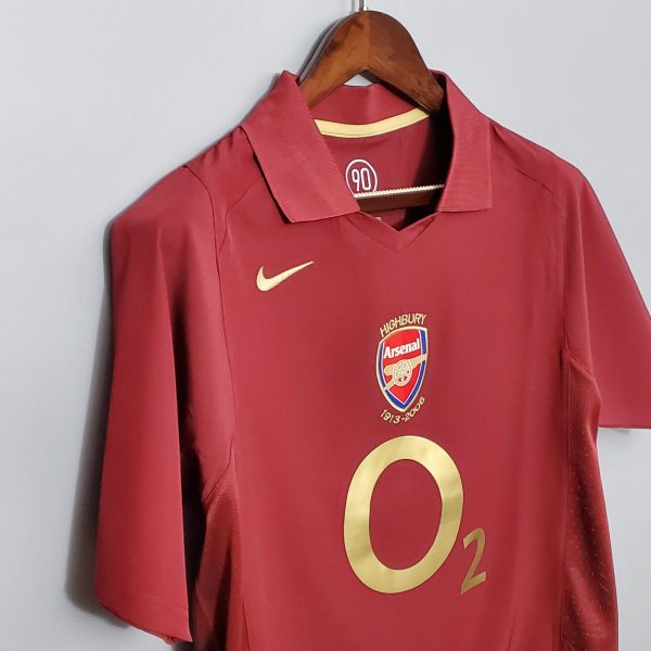 2005-2006 Arsenal Home Retro kit - Image 4