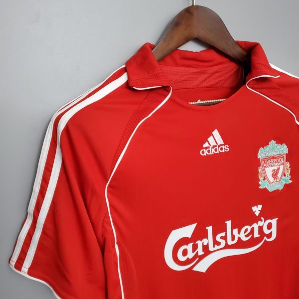 2006-2007 Liverpool Home kit - Image 4