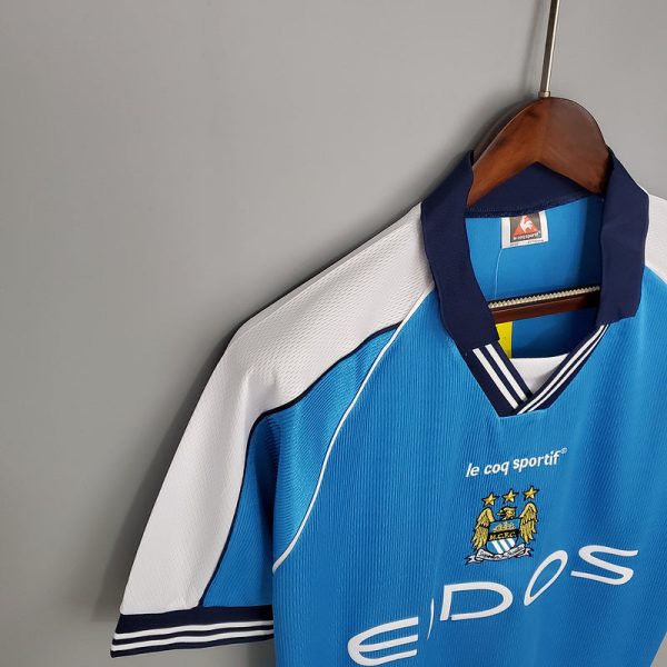 1999-2001 Manchester City Home kit - Image 3
