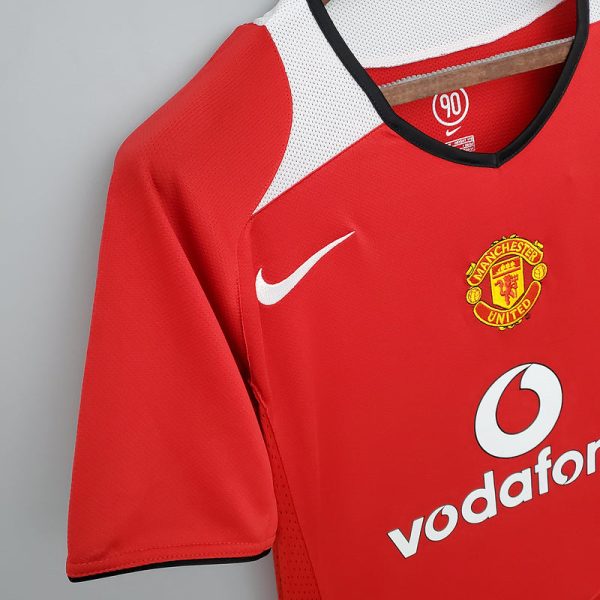 2004-2006 Man United Home kit - Image 3