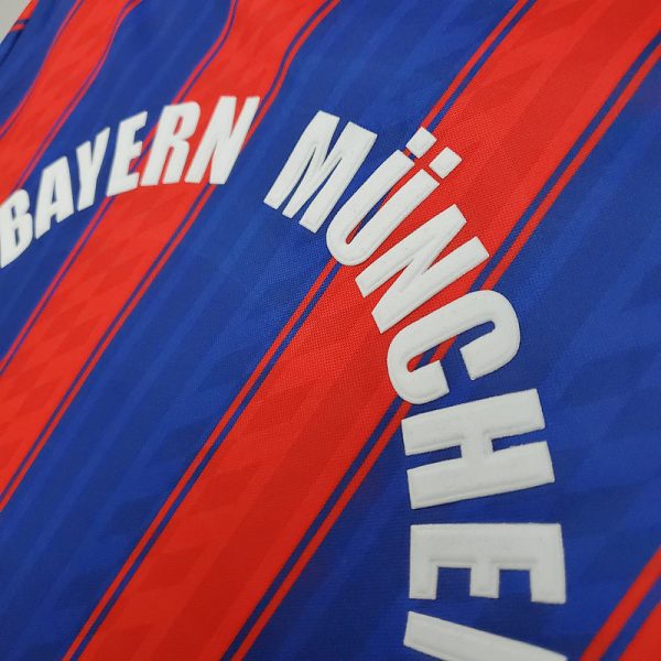 1995-1997 Bayern Munich Home retro shirt - Image 5