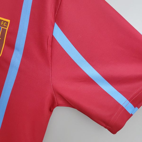 1993-1995 Aston Villa home retro shirt - Image 5