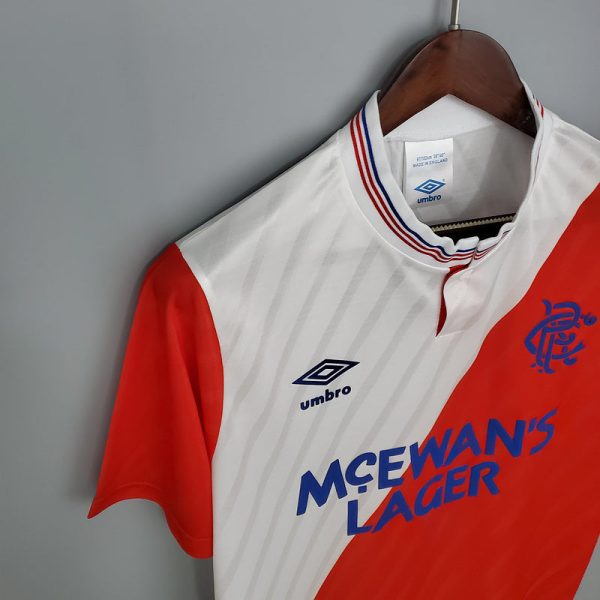 1987/88 Rangers away  kit - Image 4