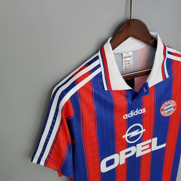 1995-1997 Bayern Munich Home retro shirt - Image 3